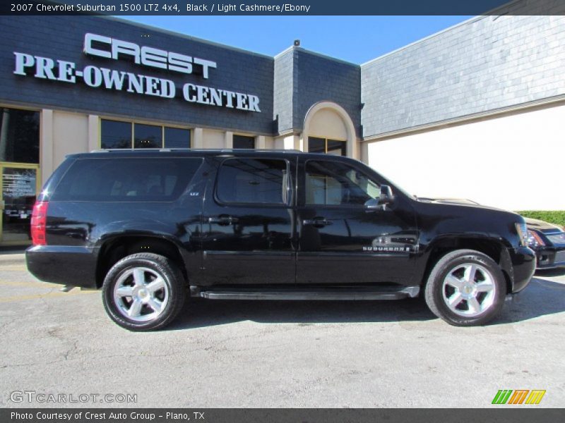 Black / Light Cashmere/Ebony 2007 Chevrolet Suburban 1500 LTZ 4x4