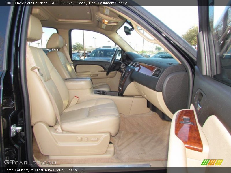 Black / Light Cashmere/Ebony 2007 Chevrolet Suburban 1500 LTZ 4x4