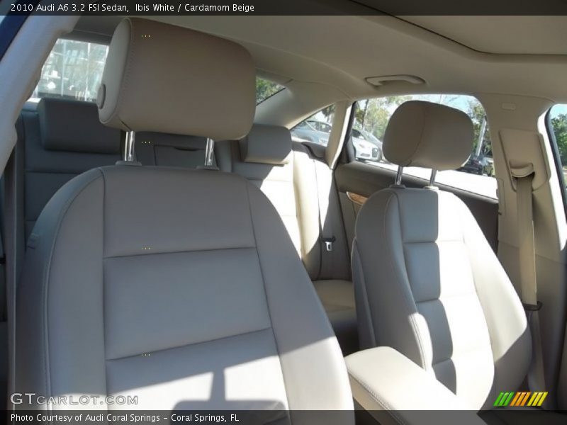 Ibis White / Cardamom Beige 2010 Audi A6 3.2 FSI Sedan
