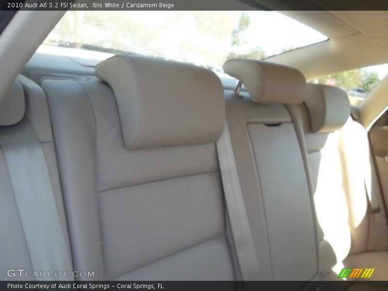 Ibis White / Cardamom Beige 2010 Audi A6 3.2 FSI Sedan