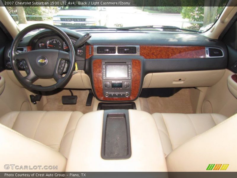 Black / Light Cashmere/Ebony 2007 Chevrolet Suburban 1500 LTZ 4x4