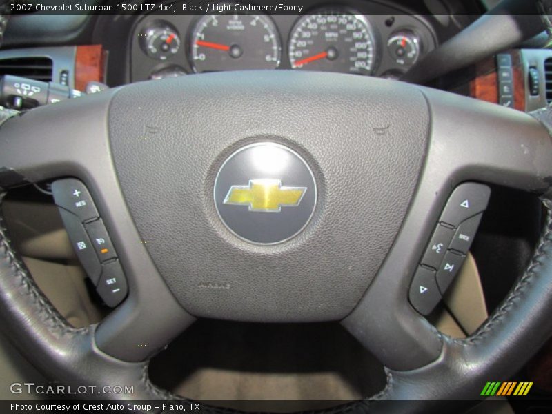 Black / Light Cashmere/Ebony 2007 Chevrolet Suburban 1500 LTZ 4x4
