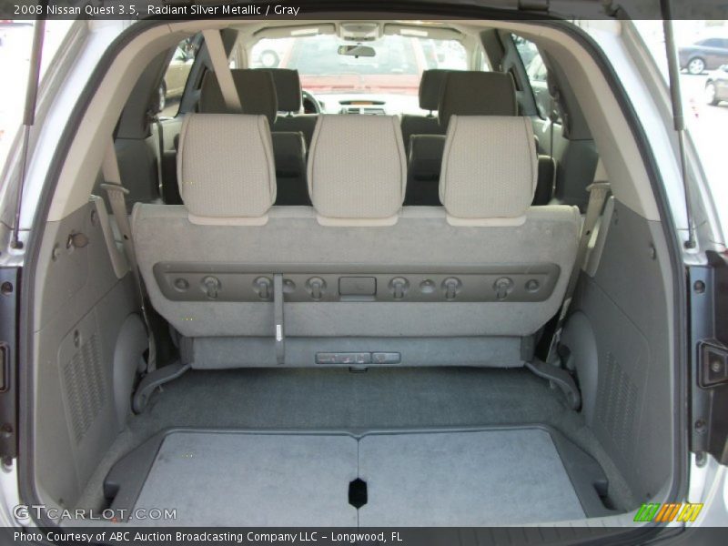 Radiant Silver Metallic / Gray 2008 Nissan Quest 3.5