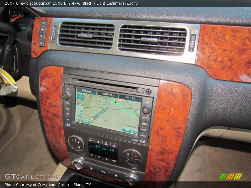 Black / Light Cashmere/Ebony 2007 Chevrolet Suburban 1500 LTZ 4x4