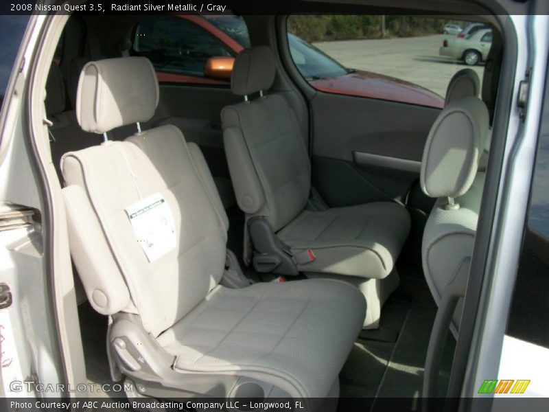 Radiant Silver Metallic / Gray 2008 Nissan Quest 3.5