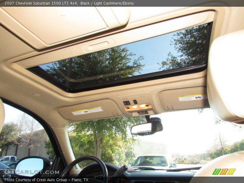 Black / Light Cashmere/Ebony 2007 Chevrolet Suburban 1500 LTZ 4x4