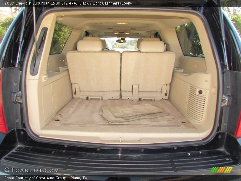 Black / Light Cashmere/Ebony 2007 Chevrolet Suburban 1500 LTZ 4x4