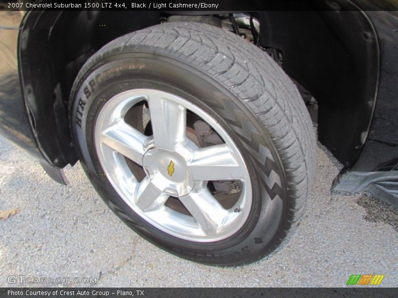 Black / Light Cashmere/Ebony 2007 Chevrolet Suburban 1500 LTZ 4x4