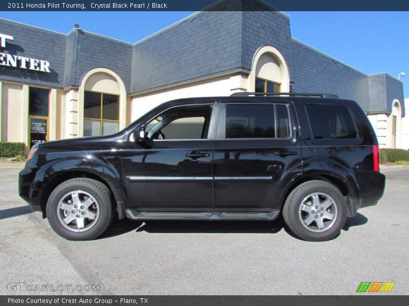 Crystal Black Pearl / Black 2011 Honda Pilot Touring