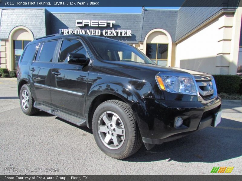 Crystal Black Pearl / Black 2011 Honda Pilot Touring