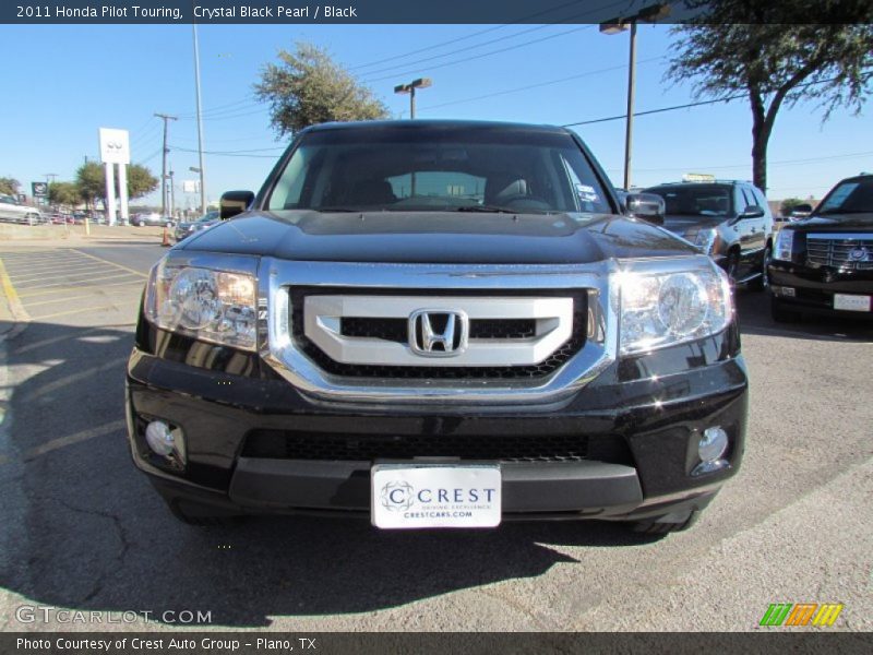 Crystal Black Pearl / Black 2011 Honda Pilot Touring