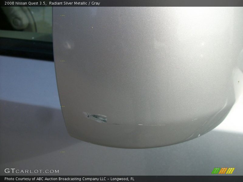 Radiant Silver Metallic / Gray 2008 Nissan Quest 3.5