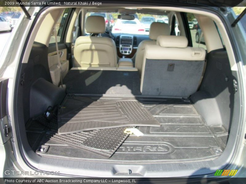 Natural Khaki / Beige 2009 Hyundai Santa Fe Limited