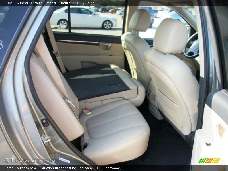 Natural Khaki / Beige 2009 Hyundai Santa Fe Limited
