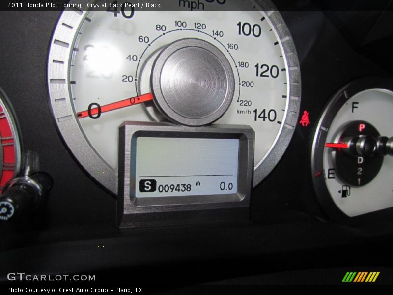Crystal Black Pearl / Black 2011 Honda Pilot Touring