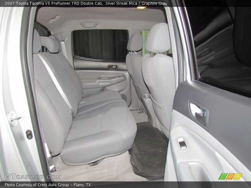 Silver Streak Mica / Graphite Gray 2007 Toyota Tacoma V6 PreRunner TRD Double Cab
