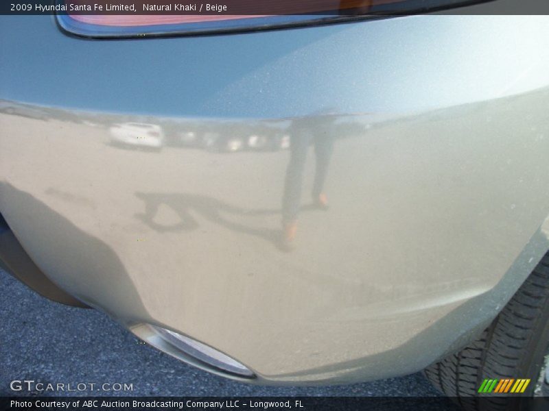 Natural Khaki / Beige 2009 Hyundai Santa Fe Limited