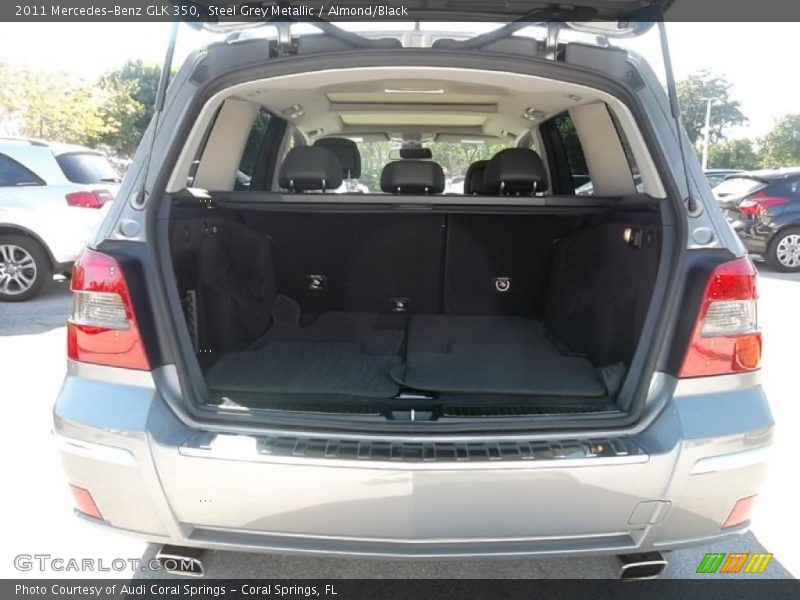 Steel Grey Metallic / Almond/Black 2011 Mercedes-Benz GLK 350