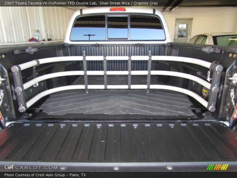 Silver Streak Mica / Graphite Gray 2007 Toyota Tacoma V6 PreRunner TRD Double Cab
