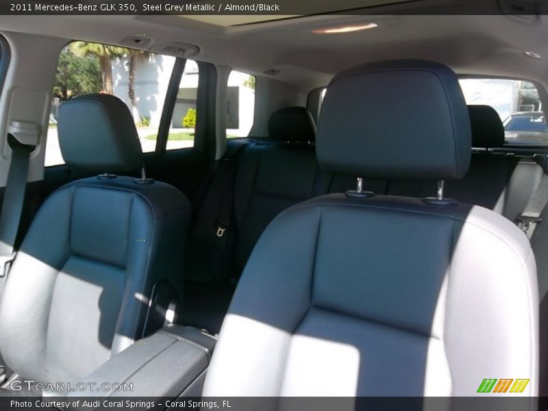 Steel Grey Metallic / Almond/Black 2011 Mercedes-Benz GLK 350