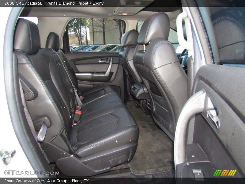 White Diamond Tricoat / Ebony 2008 GMC Acadia SLT