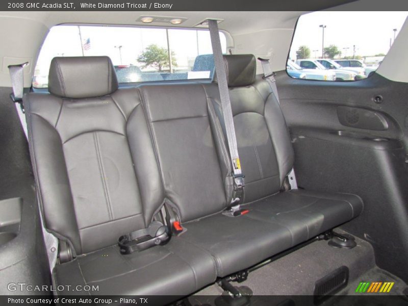 White Diamond Tricoat / Ebony 2008 GMC Acadia SLT