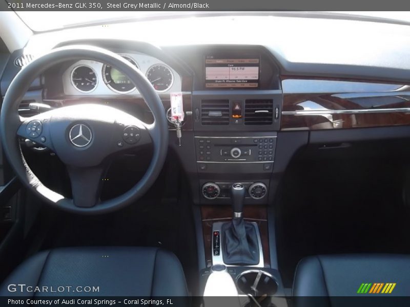 Steel Grey Metallic / Almond/Black 2011 Mercedes-Benz GLK 350