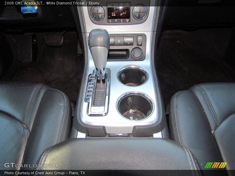 White Diamond Tricoat / Ebony 2008 GMC Acadia SLT