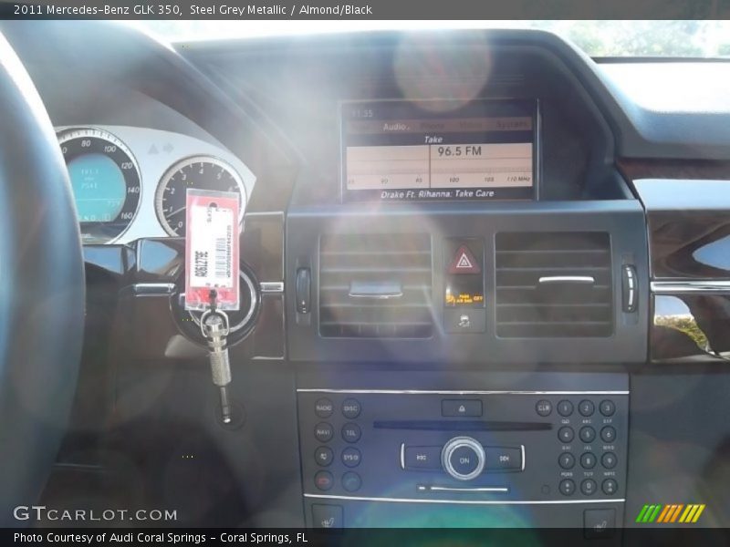 Steel Grey Metallic / Almond/Black 2011 Mercedes-Benz GLK 350