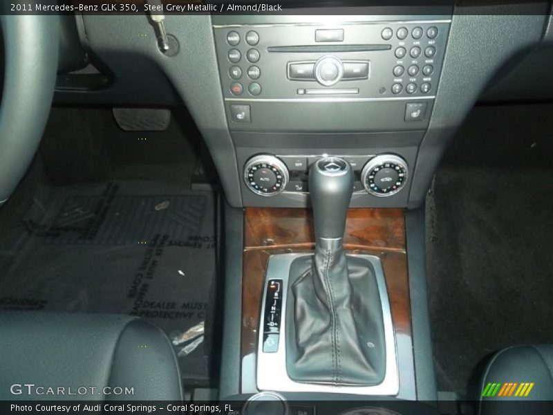 Steel Grey Metallic / Almond/Black 2011 Mercedes-Benz GLK 350