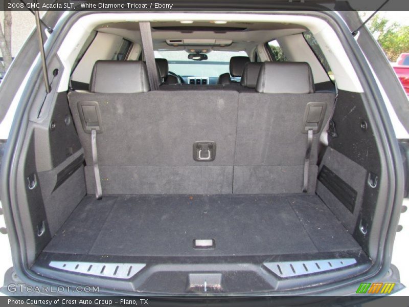 White Diamond Tricoat / Ebony 2008 GMC Acadia SLT