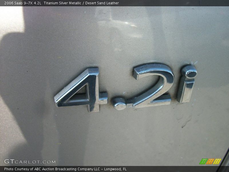 Titanium Silver Metallic / Desert Sand Leather 2006 Saab 9-7X 4.2i
