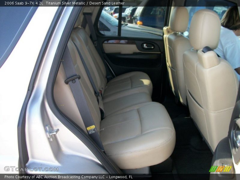 Titanium Silver Metallic / Desert Sand Leather 2006 Saab 9-7X 4.2i