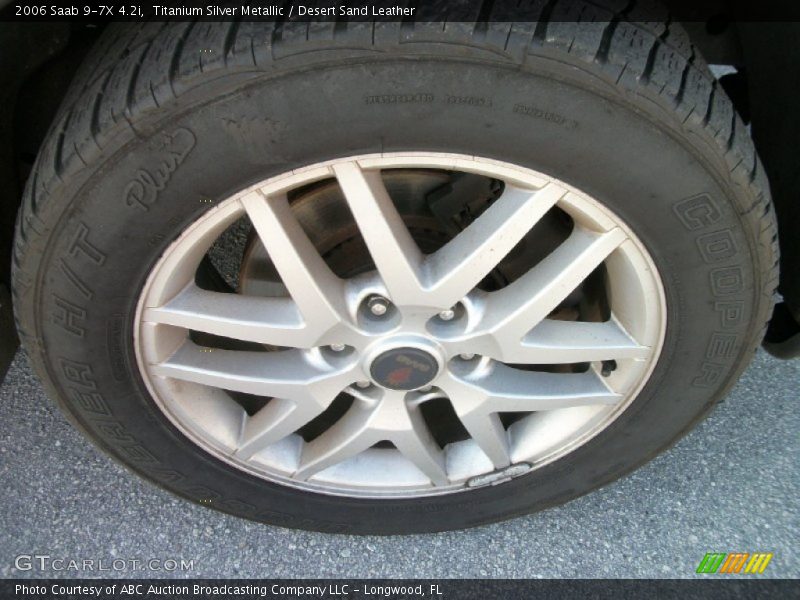 Titanium Silver Metallic / Desert Sand Leather 2006 Saab 9-7X 4.2i