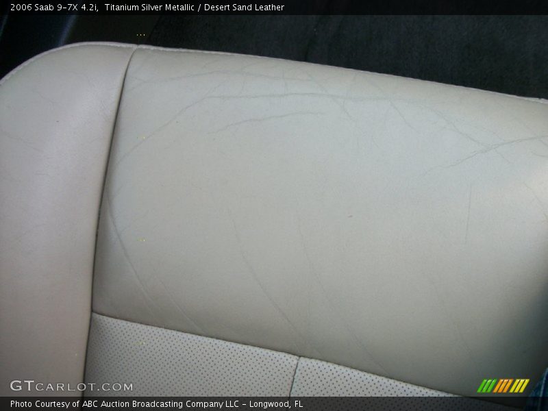 Titanium Silver Metallic / Desert Sand Leather 2006 Saab 9-7X 4.2i