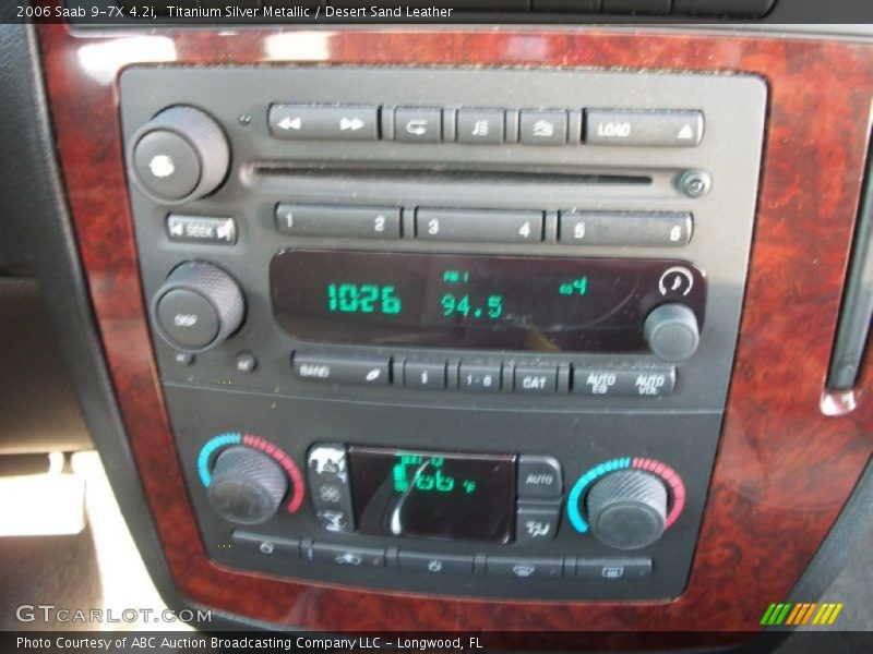 Titanium Silver Metallic / Desert Sand Leather 2006 Saab 9-7X 4.2i