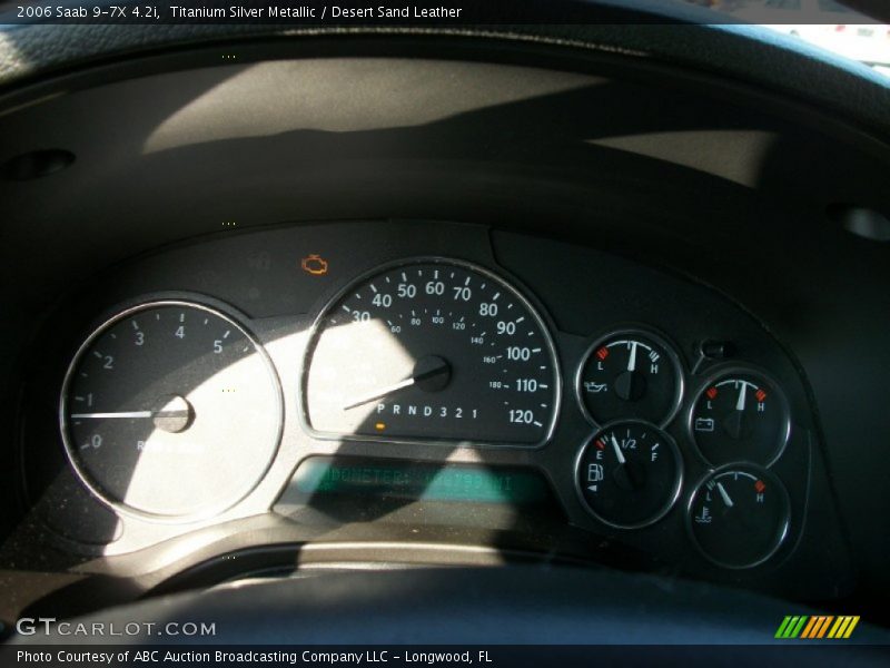 Titanium Silver Metallic / Desert Sand Leather 2006 Saab 9-7X 4.2i