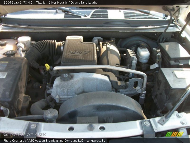 Titanium Silver Metallic / Desert Sand Leather 2006 Saab 9-7X 4.2i