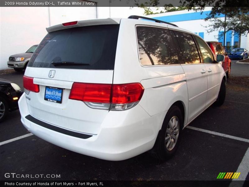 Taffeta White / Ivory 2009 Honda Odyssey EX-L