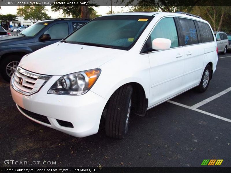 Taffeta White / Ivory 2009 Honda Odyssey EX-L