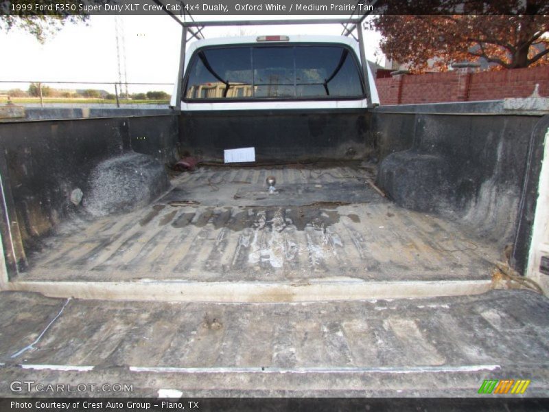 Oxford White / Medium Prairie Tan 1999 Ford F350 Super Duty XLT Crew Cab 4x4 Dually