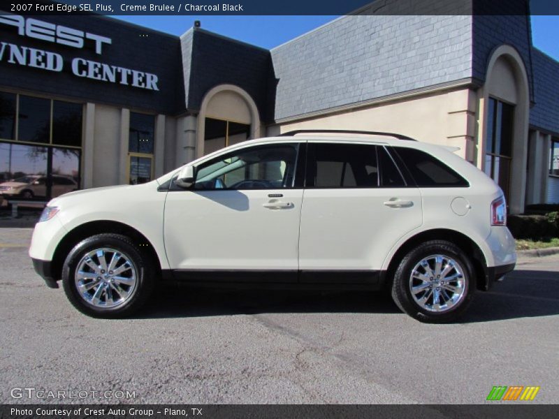 Creme Brulee / Charcoal Black 2007 Ford Edge SEL Plus