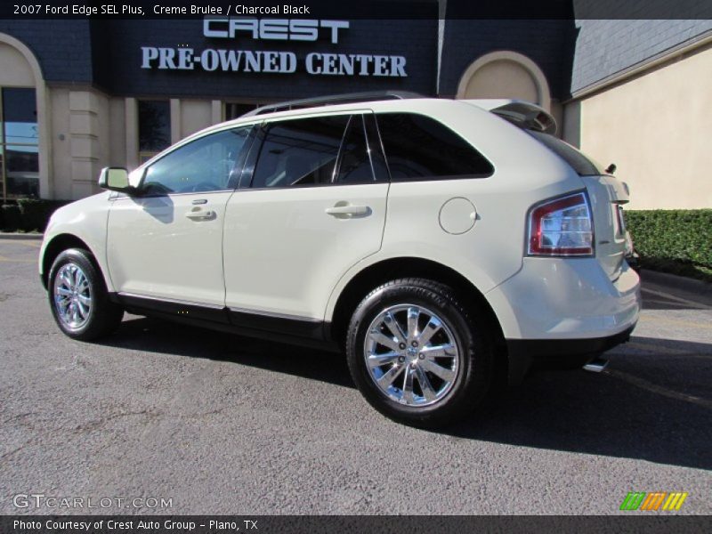 Creme Brulee / Charcoal Black 2007 Ford Edge SEL Plus
