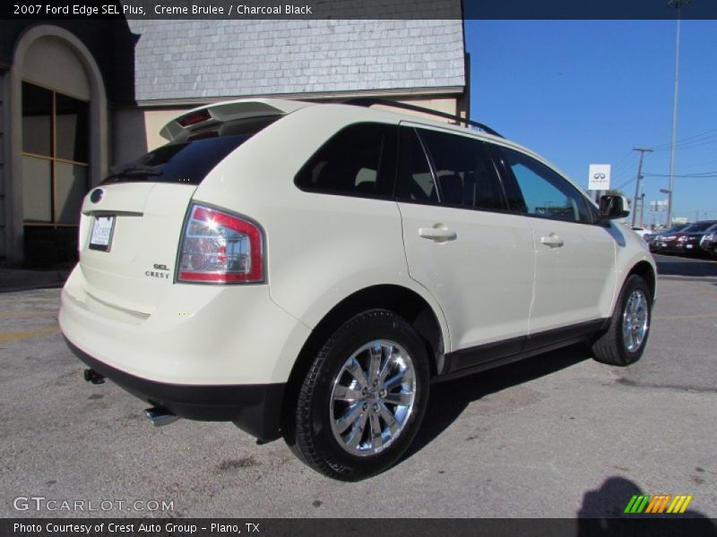 Creme Brulee / Charcoal Black 2007 Ford Edge SEL Plus