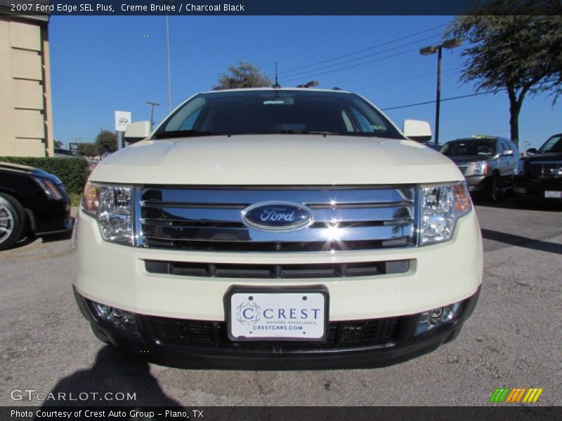 Creme Brulee / Charcoal Black 2007 Ford Edge SEL Plus