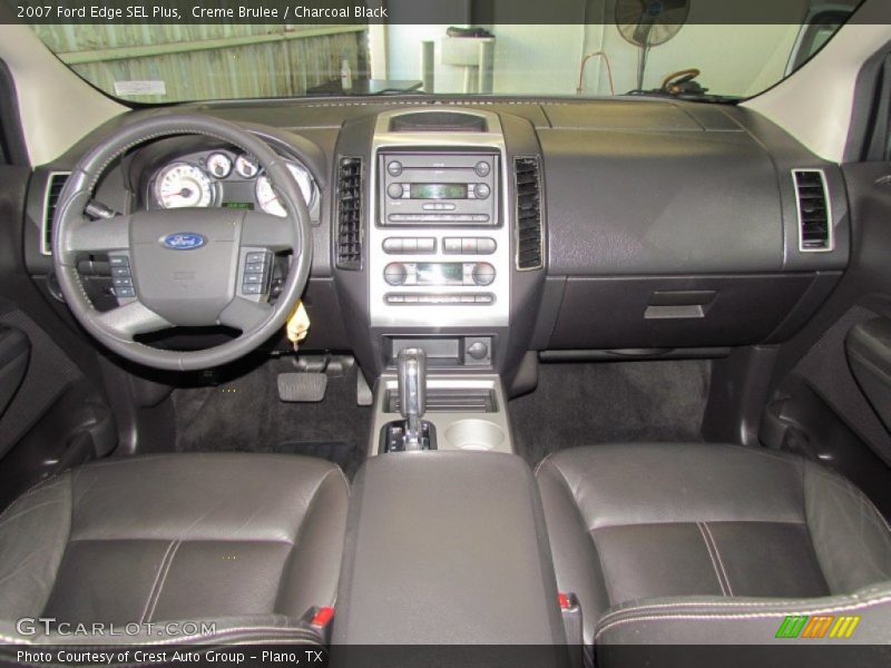 Creme Brulee / Charcoal Black 2007 Ford Edge SEL Plus