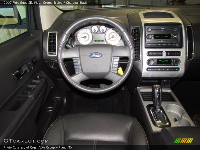 Creme Brulee / Charcoal Black 2007 Ford Edge SEL Plus