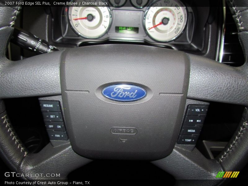 Creme Brulee / Charcoal Black 2007 Ford Edge SEL Plus