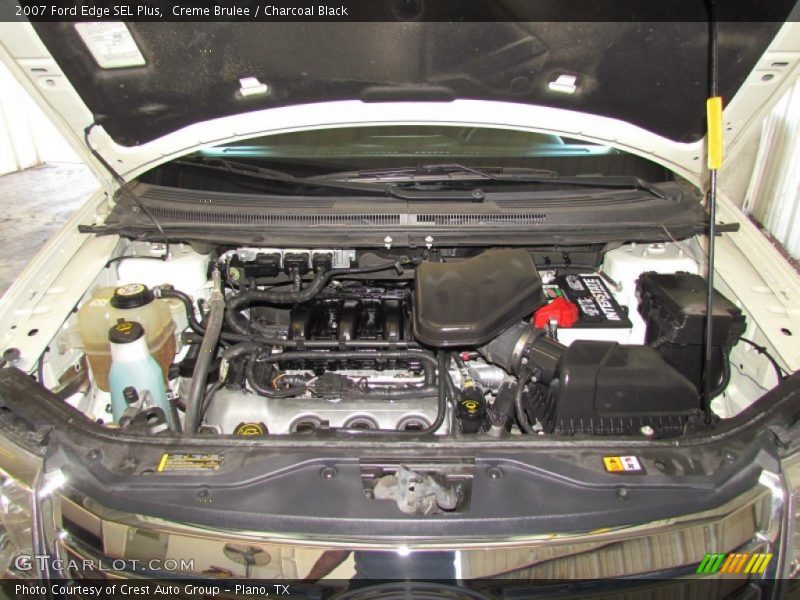 Creme Brulee / Charcoal Black 2007 Ford Edge SEL Plus