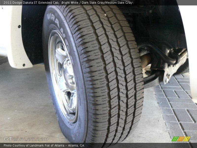 Bright White / Dark Slate Gray/Medium Slate Gray 2011 Dodge Dakota ST Extended Cab